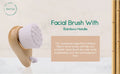 Facial Brush with Bamboo Handle DC-BeNat