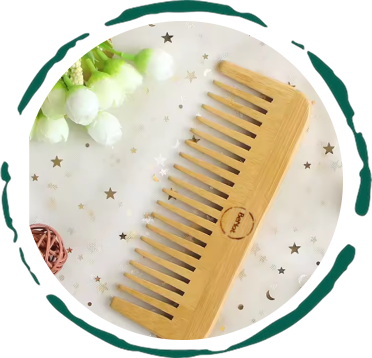 All-Natural Bamboo Hair Comb DC-BeNat