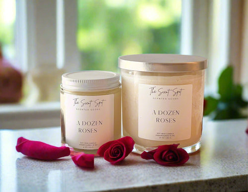A Dozen Roses Candle DC-The Scent Spot