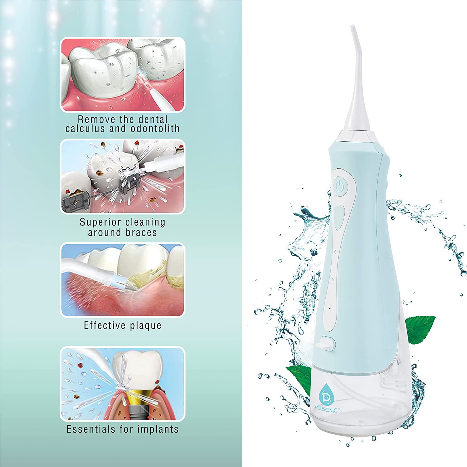 USB Rechargeable Oral Irrigator DC-PURSONIC