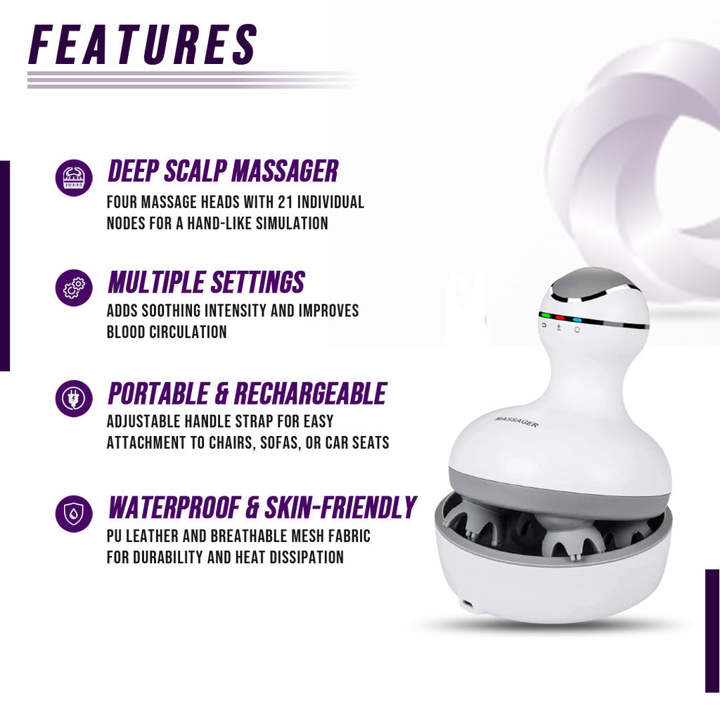 Smart Scalp Massager DC-eterus