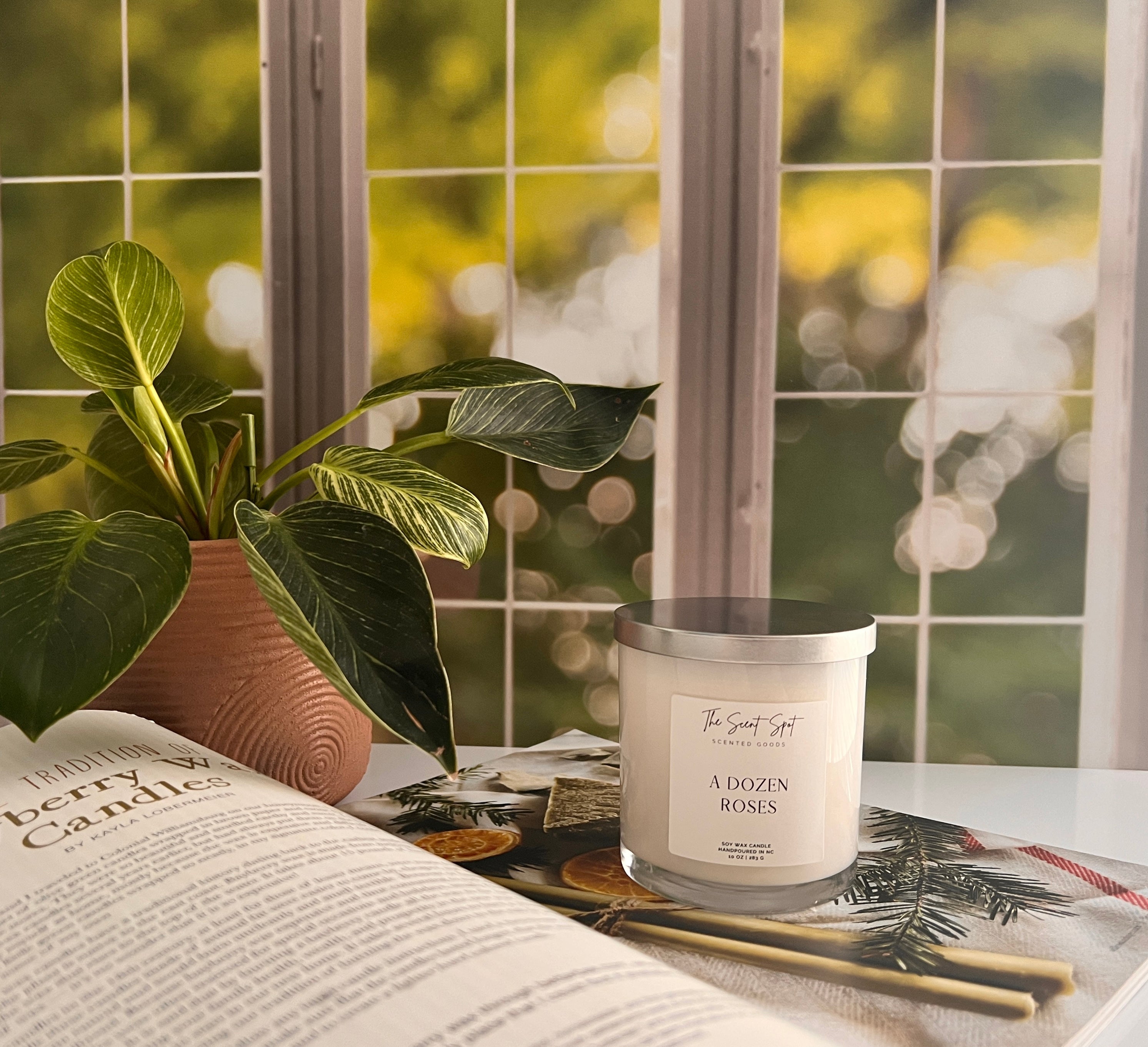 A Dozen Roses Candle DC-The Scent Spot