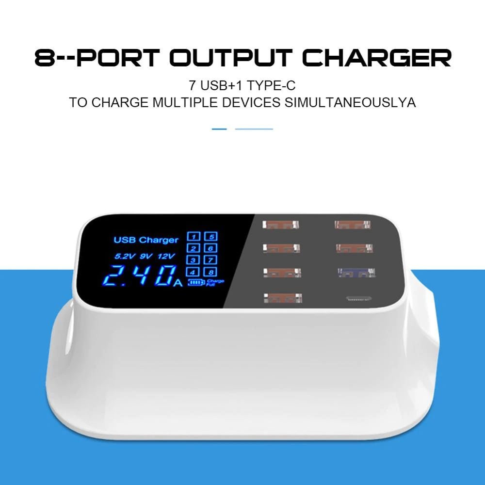 Multi-Port USB Charger Station Type C DC-THE CEO