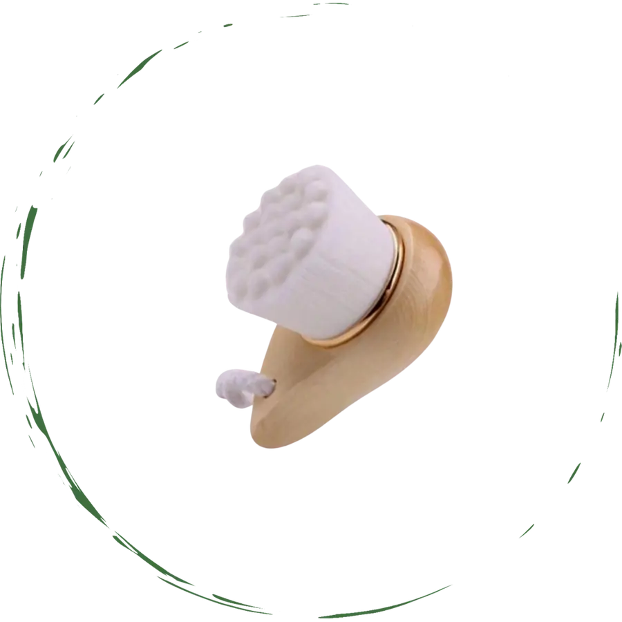 Facial Brush with Bamboo Handle DC-BeNat